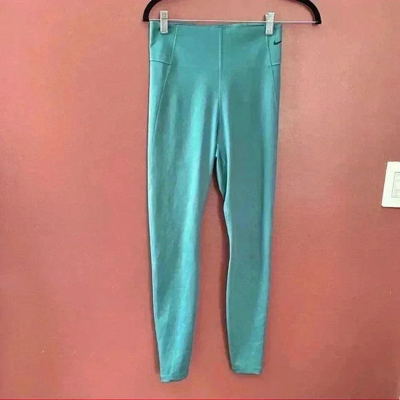 Nike Victory Women's Training Tights Teal - Picture 1 of 8